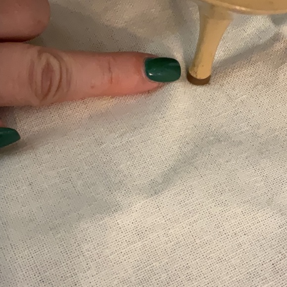 Coach Salma Soft Patent Leather Heels, Size 8B, Tan/Beige - Picture 11 of 13